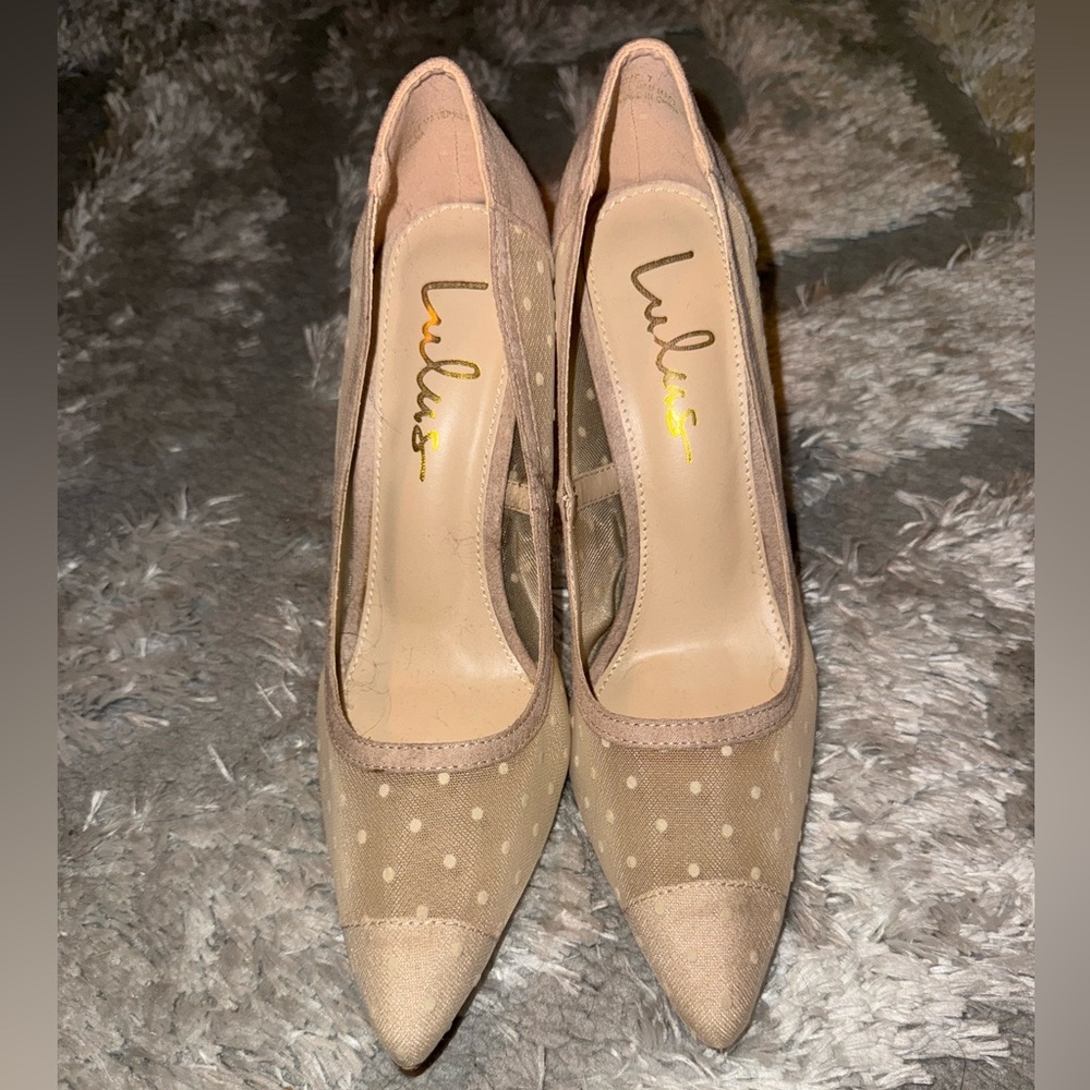 Lulus Nude High Heels